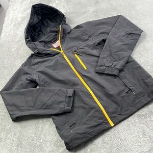 Mountain Hardware S Gray Full Zip Windbreaker Jacket Soft Shell